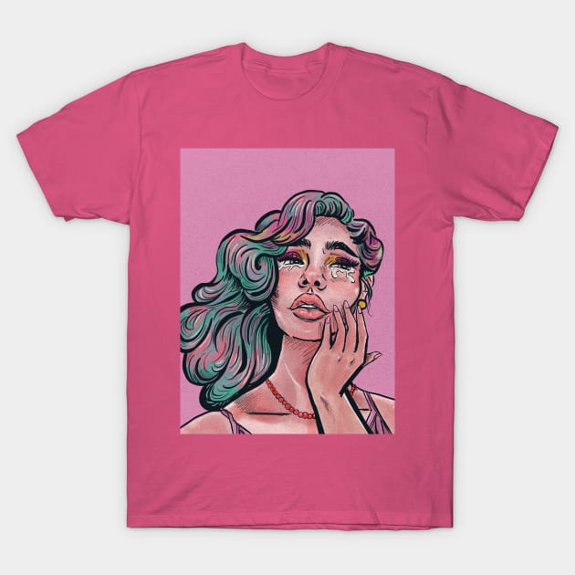 Crybaby Drama Queen T-Shirt by JETBLACK369